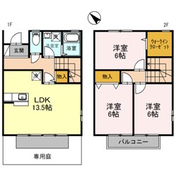 プロスパー　リヨの物件間取画像